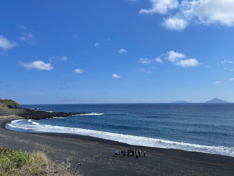 砂の浜（さのはま） | ジオサイト | 伊豆大島ジオパーク