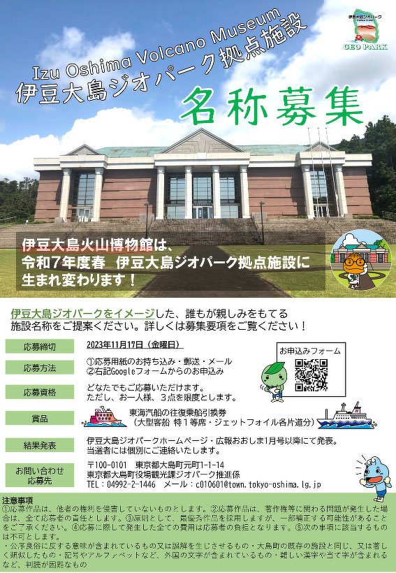 名称募集チラシ