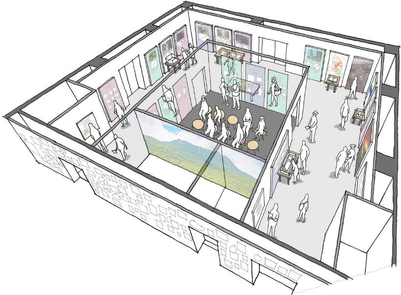 人展示コーナー